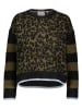 Scotch & Soda Sweter w kolorze czarno-oliwkowym