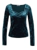 orsay Fluwelen longsleeve turquoise