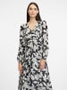 orsay Kleid in Schwarz/ Creme