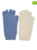 orsay 2er-Set: Fingerhanschuhe in Beige/ Blau