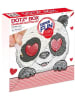 DIAMOND DOTZ Kreativset "Diamond Painting Panda Liebe" - ab 6 Jahren