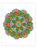 DIAMOND DOTZ Creativiteitsset "Diamond Painting Bloemen Mandala" - vanaf 4 jaar