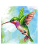DIAMOND DOTZ Kreativset "Diamond Painting Kolibri" - ab 14 Jahren