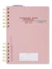 DESIGNWORKS INK ® Notizbuch "Standard Issue No.12" in Rosa - (L)21 x (B)15 cm