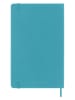 Moleskine Gelinieerd notitieboek turquoise - (B)13 x (H)21 cm