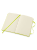 Moleskine Blanko Notizbuch in Limette - (B)9 x (H)14 cm