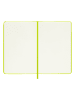 Moleskine Blanko Notizbuch in Limette - (B)9 x (H)14 cm