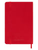 Moleskine Blanko Notizbuch in Rot - (B)9 x (H)14 cm