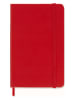 Moleskine Liniertes Notizbuch in Rot - (B)9 x (H)14 cm