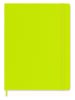 Moleskine Blanko Notizbuch in Limette - (B)19 x (H)25 cm