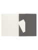 Moleskine 2er-Set: Linierte Notizbücher in Grau - (B)19 x (H)25 cm