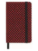 Moleskine Blanco notitieboek "Holiday" zwart/rood - (B)6,5 x (H)10,5 cm