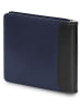 Moleskine Leder-Kartenetui "Classic" in Dunkelblau - (B)9 x (H)11 x (T)1,5 cm
