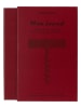 Moleskine Notizbuch "Wine" in Dunkelrot - (L)21 x (B)13 cm