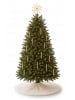 ABERTO DESIGN Weihnachtsbaum-Teppich in Creme