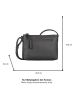 Tom Tailor Umhängetasche "Elis" in Anthrazit - (B)22,5 x (H)16 x (T)6 cm