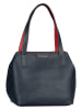Tom Tailor Shopper "Miri" in Dunkelblau - (B)34 x (H)28 x (T)10 cm
