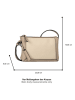 Tom Tailor Umhängetasche "Nara" in Creme - (B)23 x (H)16 x (T)6 cm