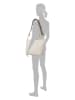 Tom Tailor Shopper "Palina" in Creme - (B)42 x (H)29 x (T)15 cm