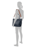 Tom Tailor Shopper bag "Palina" w kolorze granatowym - 42 x 29 x 15 cm
