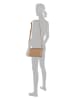 Tom Tailor Umhängetasche "Poppy" in Hellbraun - (B)24,5 x (H)14 x (T)5,5 cm