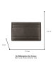 Tom Tailor Leder-Kartenetui "Bela" in Braun - (B)11 x (H)8,5 cm