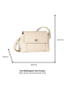 Tom Tailor Umhängetasche "Elif" in Beige - (B)28 x (H)24,5 x (T)10 cm