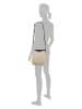 Tom Tailor Umhängetasche "Leora" in Beige - (B)39 x (H)26,5 x (T)19 cm