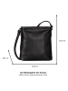 Tom Tailor Torebka "Leora" w kolorze czarnym - 39 x 26,5 x 19 cm