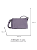 Tom Tailor Torebka "Lissi" w kolorze fioletowym - 22 x 15 x 7,5 cm