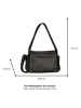 Tom Tailor Schultertasche "Rowan" in Schwarz - (B)26 x (H)17,5 x (T)10 cm