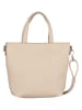 Tom Tailor Henkeltasche "Laurie" in Creme - (B)30 x (H)26 x (T)9,5 cm