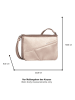 Tom Tailor Umhängetasche "Milla" in Gold - (B)22 x (H)16,5 x (T)6,5 cm