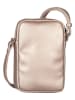 Tom Tailor Handytasche "Milla" in Gold - (B)14 x (H)22,5 x (T)4 cm