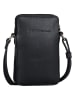 Tom Tailor Handytasche "Taya" in Schwarz - (B)12,5 x (H)20 x (T)3,5 cm