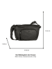 Tom Tailor Umhängetasche "Fara" in Schwarz - (B)27 x (H)17,5 x (T)11,5 cm