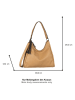 Tom Tailor Torebka "Finna" w kolorze beżowym - 36 x 29,5 x 9,5 cm