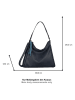 Tom Tailor Schultertasche "Finna" in Dunkelblau - (B)36 x (H)29,5 x (T)9,5 cm