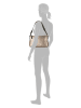 Tom Tailor Schultertasche "Quinn" in Gold - (B)27 x (H)17,5 x (T)8,5 cm