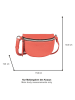 Tom Tailor Brustbeutel "Rosie" in Orange - (B)17 x (H)13 x (T)7 cm