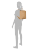 Tom Tailor Rucksack "Zephyra" in Hellbraun - (B)28,5 x (H)33 x (T)9 cm