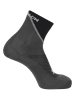 SALOMON Laufsocken "Pulse Ankle" in Anthrazit/ Schwarz