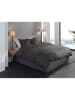 HNL Komplet pościeli flanelowej "Alloro" w kolorze antracytowym