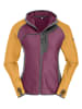 Maul Sport Fleece vest "Chiemgau II" paars/okergeel