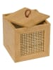 Wenko Pudełko "Allegre" w kolorze jasnobrązowym - 9 x 9 x 9 cm