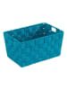 Wenko Korb "Adria" in blau - (B)30 x (H)15 x (T)20 cm
