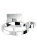 Wenko Haartrocknerhalter "Turbo-loc" in Silber - (B)13 x (H)7 x (T)2,5 cm