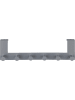 Wenko Türgarderobe "Celano" in Grau - (B)39 x (H)11 x (T)7,5 cm