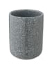 Wenko Tandenborstelbeker "Noto" grijs - (H)11,2 x Ø 8,3 cm