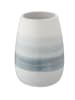 Wenko Tandenborstelbeker "Burgio" wit/grijs - (H)11 x Ø 8,5 cm